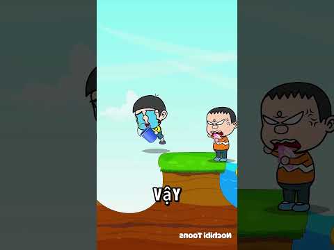 Khi nobita trừng trị tên chaien bắt nạt #xuhuong #doraemon #xuhuong #nobita #minecraft #shorts