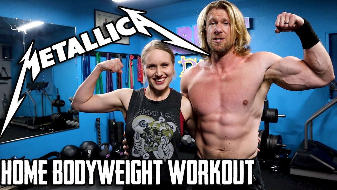 Metallica workout - 20 minute at home hiit bodyweight workout - Buff Dudes