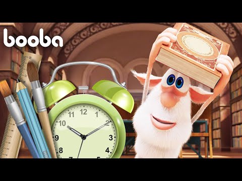 Booba 🙃 Back to School 🎒🔬 Interesting Cartoons Collection 💚 Moolt Kids Toons Happy Bear