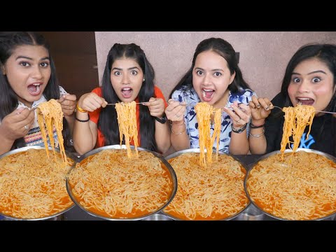 World's Spicy Garlic Maggi Eating Challenge | Spiciest Maggi Eating Competition | Maggi Challenge