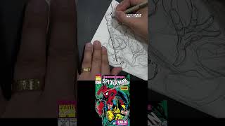 MARVEL ARTIST redraws FAMOUS COMIC COVERS - SPIDER-MAN #12