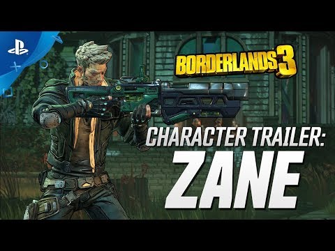 Borderlands 3 - Zane Character Trailer: Friends Like Zane | PS4