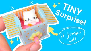 Kawaii and Easy DIY Resin Toy that actually works- tiny surprise in a box!