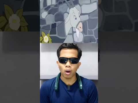 Kambing menyamar saat ada pemburu tapi...
