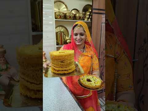 राजस्थानी प्रसिद्ध रबड़ी घेवर हलवाई स्टाइल | Rajasthani Rabdi Ghevar Halwai Style | Marwadi Rasoi