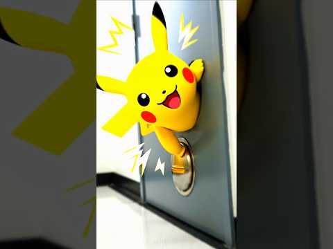 띵동! 누구신가요?! Knock knock! Who's there?! コンコン！誰ですか？！#viral #aianimals #피카츄 #스폰지밥 #미니언즈 #ET #헬로키티