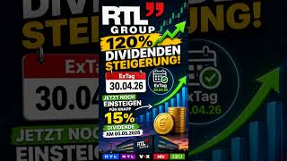 RTL Group mit 120% Dividendensteigerung! #dividende #finanzen