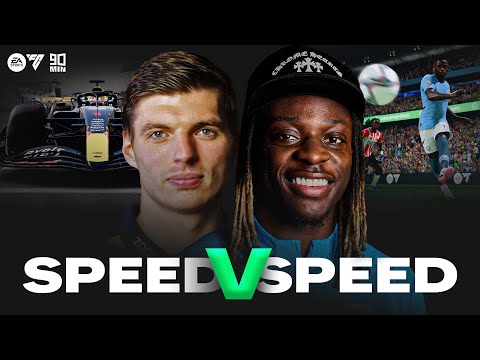 SPEED vs SPEED! MAX VERSTAPPEN and JEREMY DOKU go head to head in an EA SPORTS face-off!