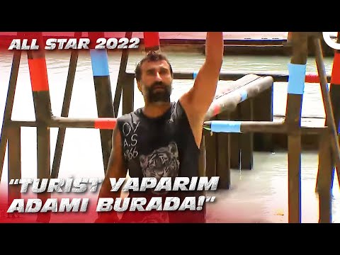 TURİST GÖNDERMESİNE PARKURDA CEVAP VERDİ! | Survivor All Star 2022 - 74. Bölüm