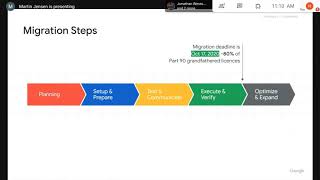 Google SAS Webinar - Transition to Part 96 CBRS