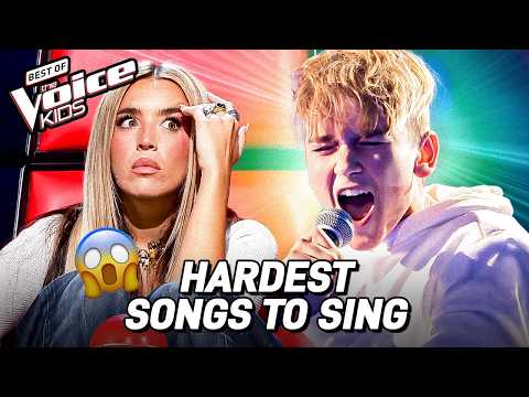 These Young Singers CRUSHED These TOUGH Songs on The Voice 😍