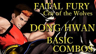 餓狼伝説 CotW キム ドンファン 基本 コンボ【 FATAL FURY CotW KIM DONG HWAN BASIC COMBOS 