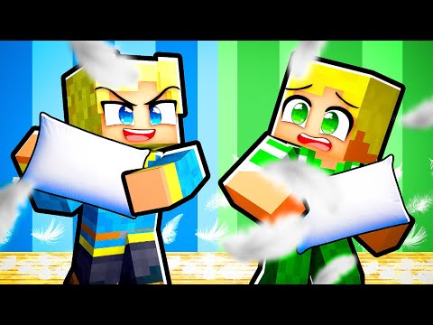 Jeg Overnatter Hos Emil I Minecraft!! *GÅR GALT*