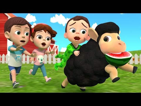 Baa Baa Black Sheep Song | Baby Animals Nursery Rhymes & Kids Songs