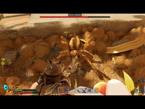 Easiest Wolf Spider Location on Grounded 2 (Easy wolf spider parts)