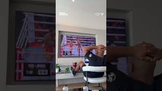 DC LOSES IT after Anthony Joshua KNOCKS OUT Jake Paul 👀🤯 #shorts #boxing #jakepaul #danielcormier