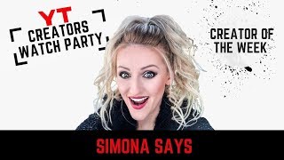 Small YouTuber Creator of The Week | SIMONA SAYS