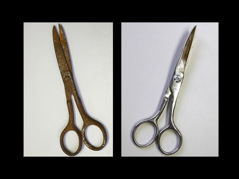 Restoration of Old Scissors
