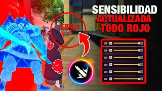 ✅ LA MEJOR SENSIBILIDAD para dar TODO ROJO en la NUEVA ACTUALIZACIÓN de FREE FIRE 2025 🔥