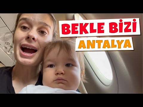 PARLA UÇAKLA ANTALYA'YA GİDİYOR