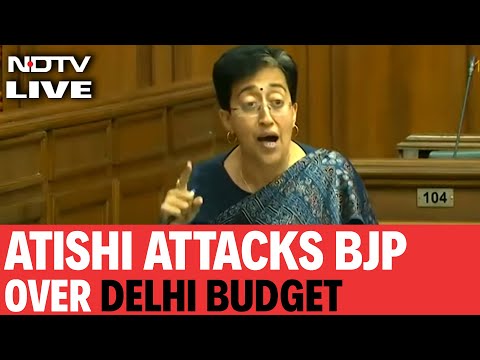 Atishi LIVE | Atishi Attacks BJP Over Delhi Budget | Delhi Assembly LIVE | Rekha Gupta LIVE