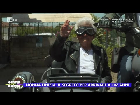 Nonna Finizia, il segreto per arrivare a 102 anni - Estate in diretta 18/06/2024