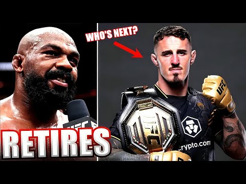 Jon Jones RETIRES...Tom Aspinall is THE NEW Undisputed Heavyweight Champion (Next for Aspinall?)