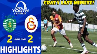 Sporting CP vs Galatasaray Highlights – CRAZY MATCH ENDING!😲 | UEFA Youth League 2026/27