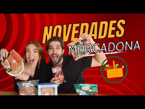 PROBANDO NOVEDADES de MERCADONA!🤭