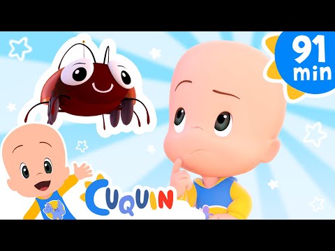 La cucaracha 🎶y más canciones infantiles para bebés con Cleo y Cuquín