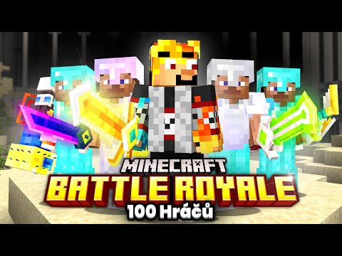 Toto je 100 Hráčů Minecraft: BATTLE ROYALE