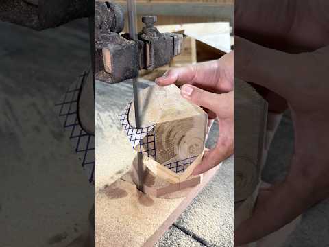 #diy Cưa tạo hình trên gỗ Cực Đẹp ! #tools #woodworking