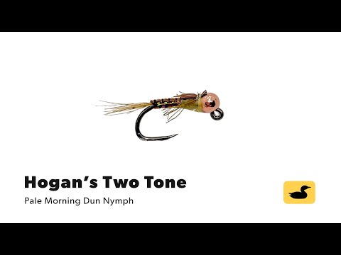 Fly Tying Tutorial: Hogan's Two Tone (Pale Morning Dun Nymph)
