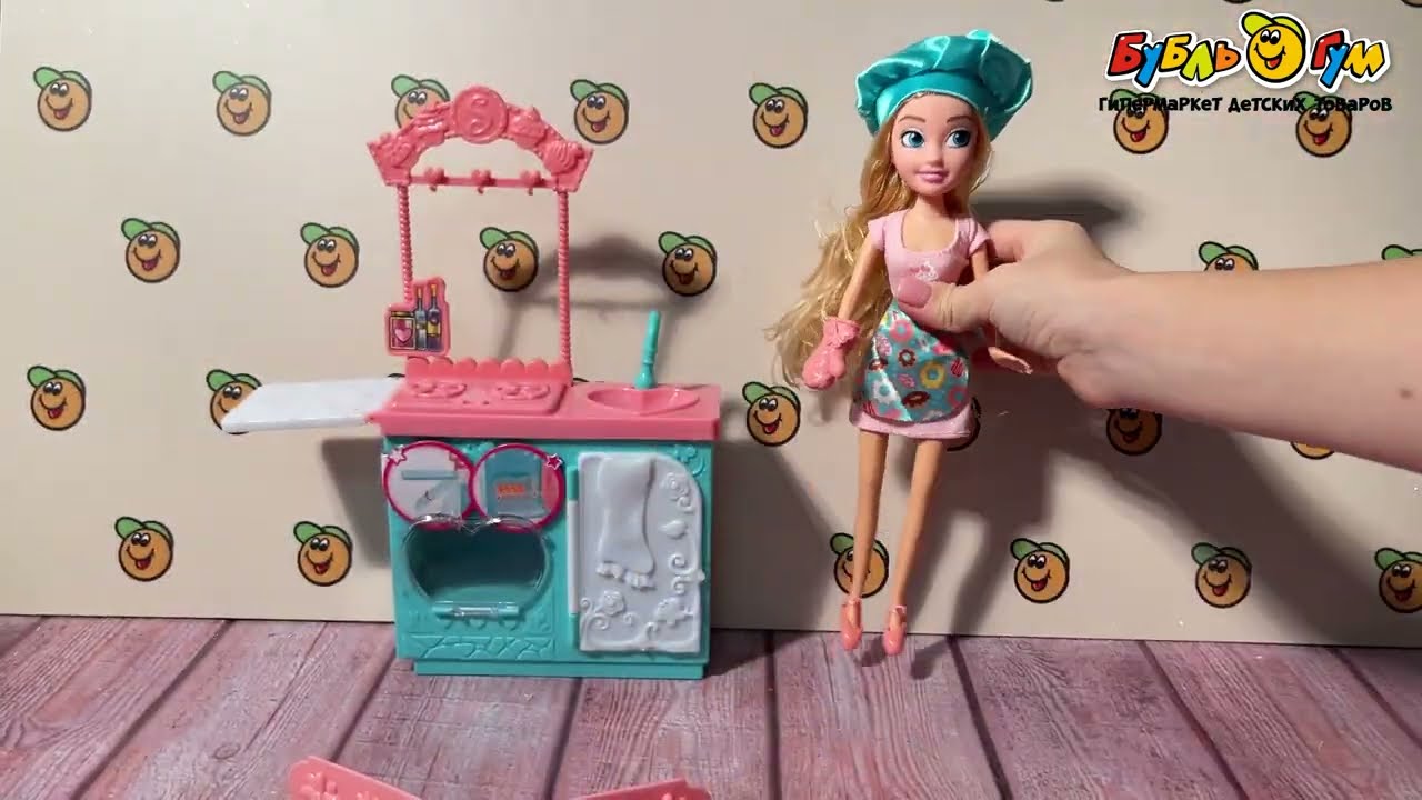 Набор игровой ZURU Sparkle Girlz кукла повар с аксессуарами - видео