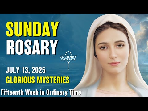 Sunday Rosary ❤️ Glorious Mysteries of the Rosary ❤️ July 13, 2025 VIRTUAL ROSARY
