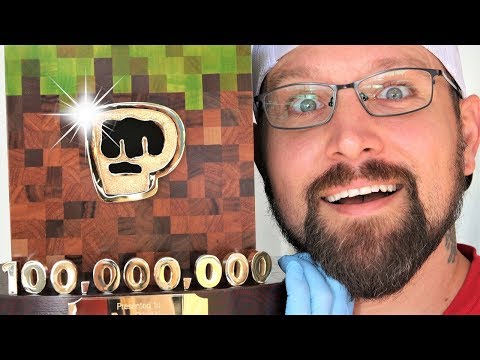 I make PewDiePie's replacement 100 MIL subscriber award  (and mail it to him)