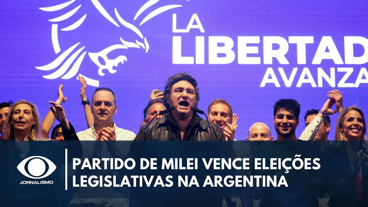 Partido de Milei vence eleições legislativas na Argentina