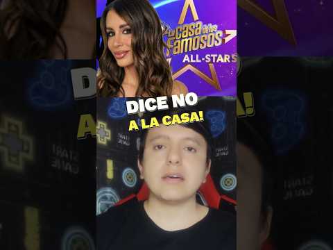 Cristina Porta Dice NO a La Casa de Los Famosos All Stars de Telemundo