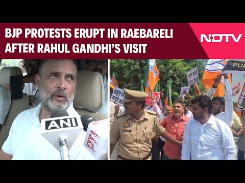 Vote Theft Row | Rahul Gandhi in Raebareli | BJP Protests Erupt Over Remarks on PM Modi’s Mother