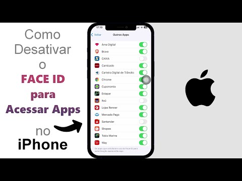 Como Desativar o FACE ID para ENTRAR em Apps no iPhone