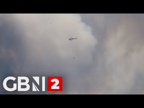 WATCH: Authorities battle wildfires in Spain