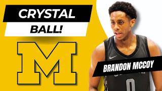5-Star Brandon McCoy Is Being Crystal Balled To Michigan...