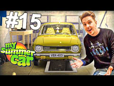 MOJE AUTO JEZDÍ!!! | MY SUMMER CAR #15!