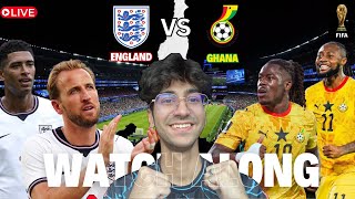 WATCHALONG!!! ENGLAND VS GHANA FIFA WC!!!@ManassCity @RaunavCuler