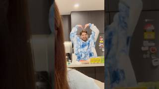 His reaction is priceless🥰🥰 #shorts #couple #relationship