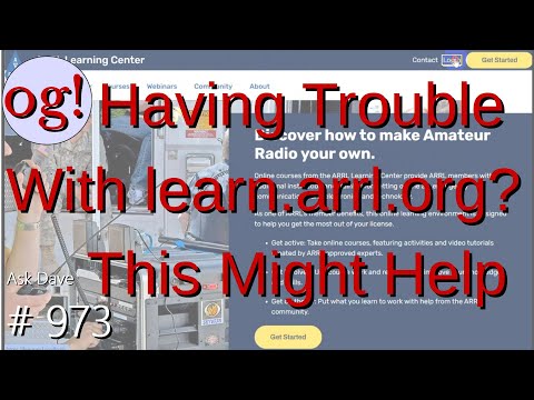 Having Trouble With learn.arrl.org? This Might Help (#973)