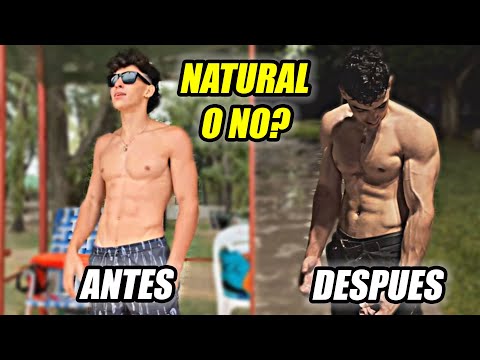 ES GERO ARIAS NATURAL O NO? - El Increíble Cambio Físico de Gero Arias solo con Dominadas