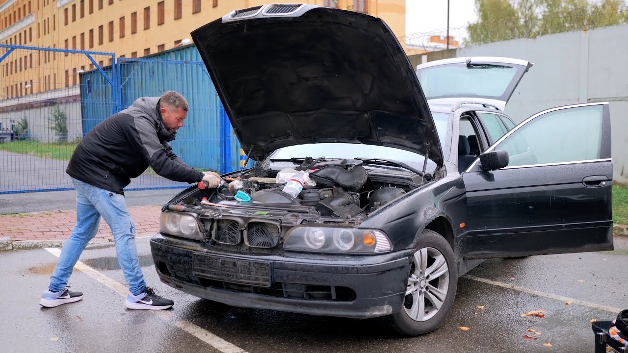 Приговор для BMW когда бабуля всё!