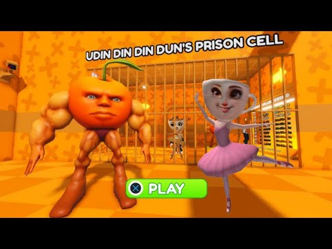 Udin din din dun's prison vs belurina cappuccino 😁 #roblox