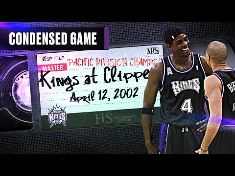 Kings Clinch First-Ever 60 Win Season & Pacific Division Title | Kings at Clippers 4.12.02 video clip